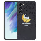 For Samsung Galaxy S21 FE 5G / Lovely Astronaut-Black