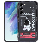 For Samsung Galaxy S21 FE 5G / Mars Astronaut-Black