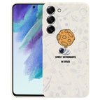 For Samsung Galaxy S21 FE 5G / Lovely Astronaut-White