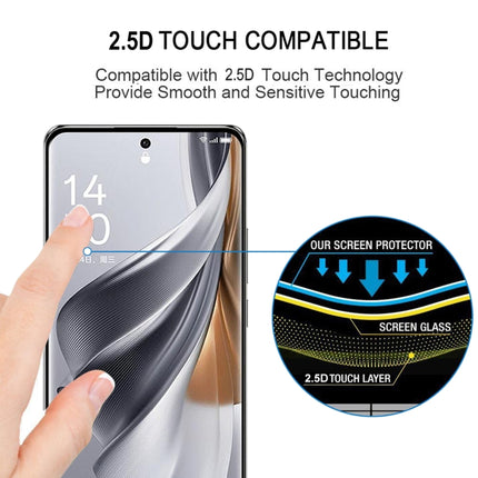 3D Curved Edge Full Screen Tempered Glass Film, For OPPO Reno10 China (1 PC), For OPPO Reno10 Pro China / Reno10 Pro+ (1 PC)