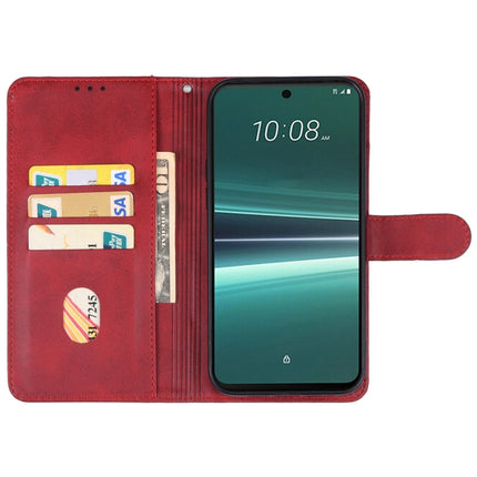 Leather Phone Case, For HTC U24 Pro