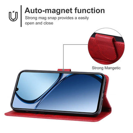Leather Phone Case, For Realme C63, For Realme GT 6T, For Realme GT Neo6, For Realme Narzo 70x, For Realme GT Neo6 SE, For Realme 12 5G