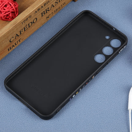 Astronaut Pattern Silicone Straight Edge Phone Case, For Samsung Galaxy S21 Ultra 5G, For Samsung Galaxy A24, For Samsung Galaxy S20