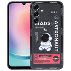 For Samsung Galaxy A24 / Mars Astronaut-Black