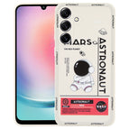 For Samsung Galaxy A24 / Mars Astronaut-White
