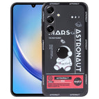 For Samsung Galaxy A34 5G / Mars Astronaut-Black