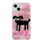 For iPhone 14 / Black Puppy