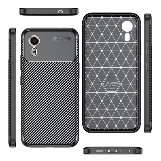 Carbon Fiber Texture Shockproof TPU Phone Case, For Samsung Galaxy Xcover7, For Samsung Galaxy A55, For Samsung Galaxy A35, For Samsung Galaxy S24 Ultra 5G, For Samsung Galaxy S24+ 5G, For Samsung Galaxy S24 5G, For Samsung Galaxy A15                  ...