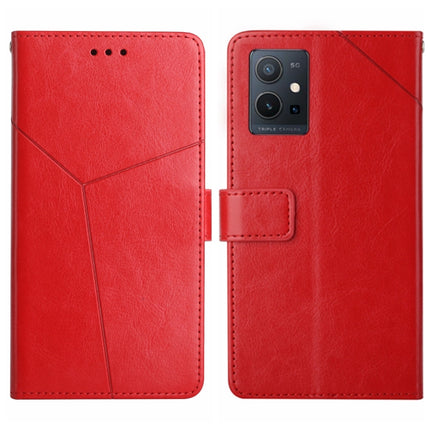 HT01 Y-shaped Pattern Flip Leather Phone Case, For vivo V27E 4G Global, For vivo Y02A 4G / Y02 4G / Y11 2023, For vivo Y55S 5G 2023 / Y55 5G / T1 5G, For vivo Y75 5G Global
