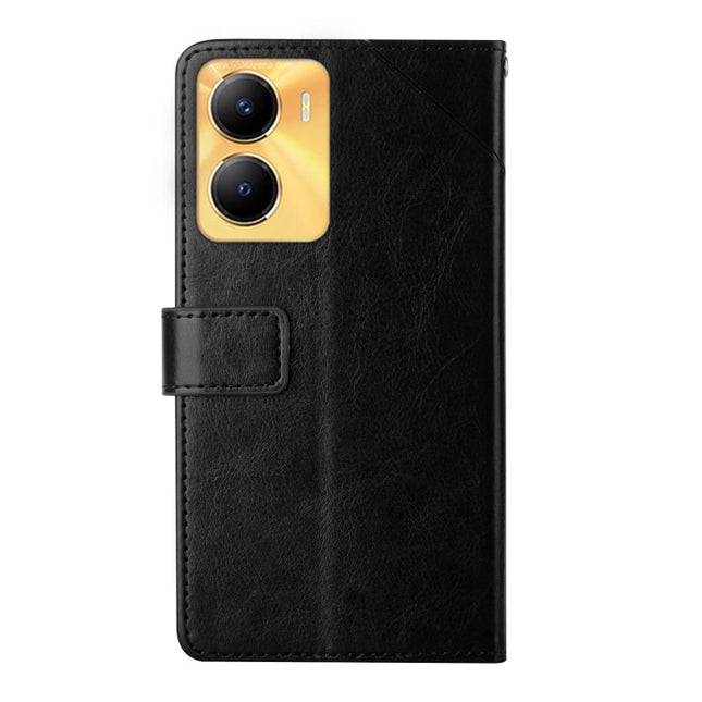 HT01 Y-shaped Pattern Flip Leather Phone Case, For vivo Y56 5G Global, For vivo Y02S Global / Y16 4G Global, For vivo Y77E 5G, For vivo Y77 5G Global / Y22S 4G Global