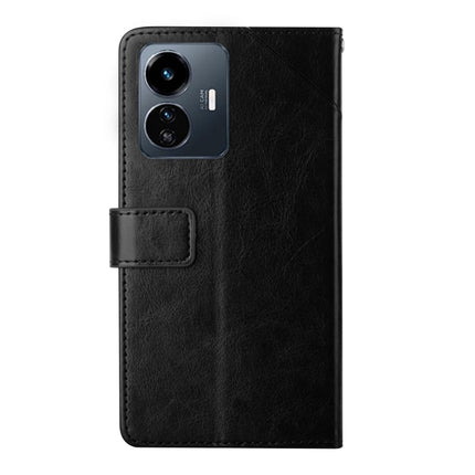 HT01 Y-shaped Pattern Flip Leather Phone Case, For vivo Y22 4G Global / Y35 4G Global