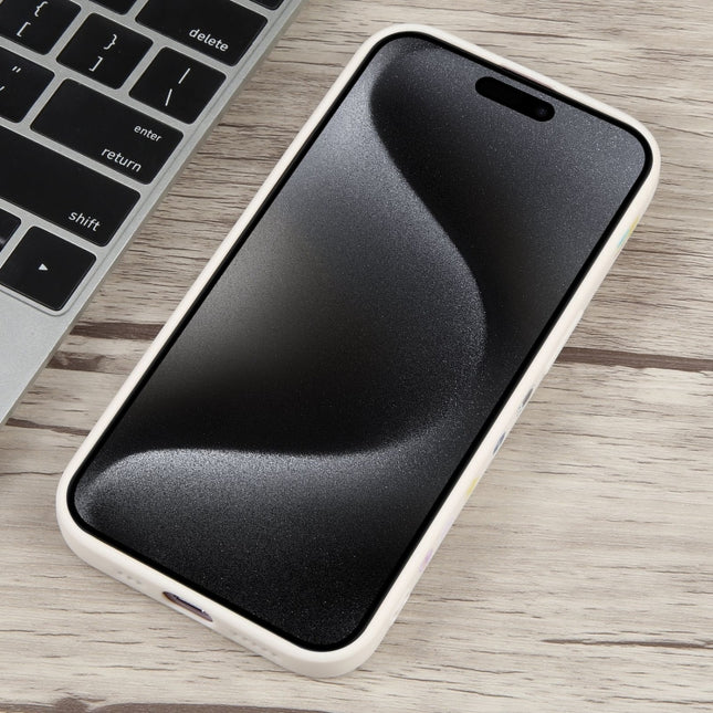 Milk Tea Astronaut Pattern Liquid Silicone Phone Case, For iPhone 15 Pro Max, For iPhone 15 Pro, For iPhone 15 Plus, For iPhone 15, For iPhone 14 Plus, For iPhone 14, For iPhone 14 Pro, For iPhone 14 Pro Max, For iPhone SE 2022 / SE 2020 / 8 / 7�������...