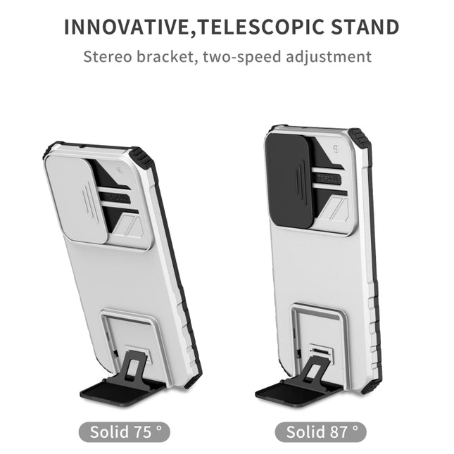 Stereoscopic Holder Sliding Camshield Phone Case, For Samsung Galaxy S22 5G, For Samsung Galaxy A52 5G, For Samsung Galaxy A05