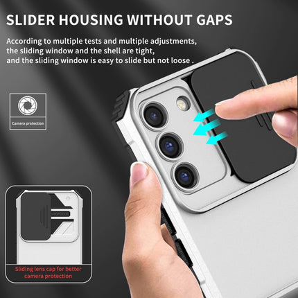 Stereoscopic Holder Sliding Camshield Phone Case, For Samsung Galaxy S22 5G, For Samsung Galaxy A52 5G, For Samsung Galaxy A05