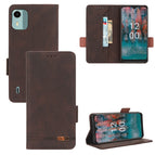 For Nokia C12 / C12 Pro / C12 Plus / Brown