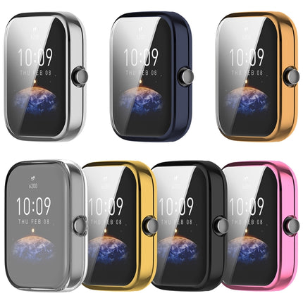 Universal Full Coverage TPU Electroplating Watch Protective Case, For Amazfit Bip 3 / Bip 3 Pro