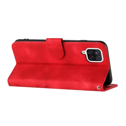 Line Pattern Skin Feel Leather Phone Case, For Samsung Galaxy A12, For Samsung Galaxy Note20 Ultra, For Samsung Galaxy Note20, For Samsung Galaxy A01 / M01