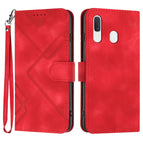 For Samsung Galaxy A20 / A30 / Red