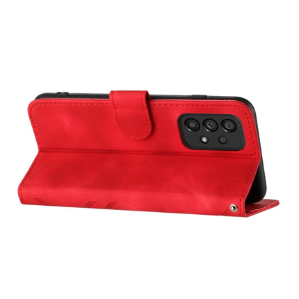 Line Pattern Skin Feel Leather Phone Case, For Samsung Galaxy A32 4G, For Samsung Galaxy A02 EU Version, For Samsung Galaxy A72 4G/5G, For Samsung Galaxy A52 4G/5G