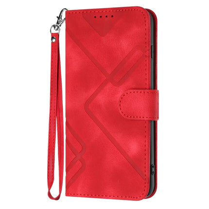 Line Pattern Skin Feel Leather Phone Case, For Samsung Galaxy A40, For Samsung Galaxy A10 / M10, For Samsung Galaxy A20 / A30, For Samsung Galaxy S10e