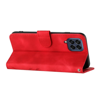 Line Pattern Skin Feel Leather Phone Case, For Samsung Galaxy M33 5G Global, For Samsung Galaxy A53 5G, For Samsung Galaxy A73 5G, For Samsung Galaxy A03 Core