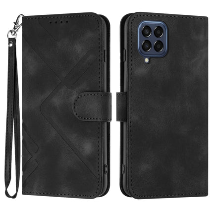 Line Pattern Skin Feel Leather Phone Case, For Samsung Galaxy S20 FE, For Samsung Galaxy Xcover6 Pro, For Samsung Galaxy M53 5G, For Samsung Galaxy A23 4G