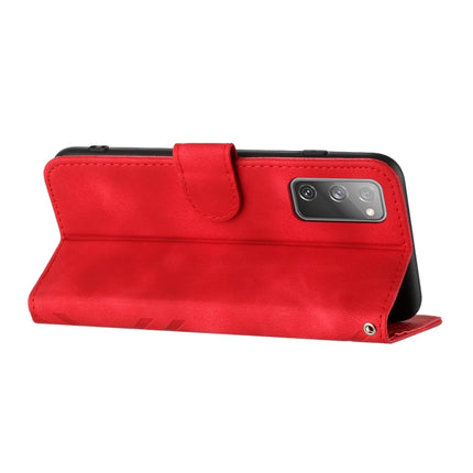 Line Pattern Skin Feel Leather Phone Case, For Samsung Galaxy S20 FE, For Samsung Galaxy Xcover6 Pro, For Samsung Galaxy M53 5G, For Samsung Galaxy A23 4G