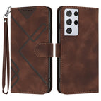 For Samsung Galaxy S21 Ultra 5G / Coffee