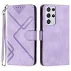 For Samsung Galaxy S21 Ultra 5G / Light Purple