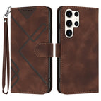 For Samsung Galaxy S23 Ultra 5G / Coffee
