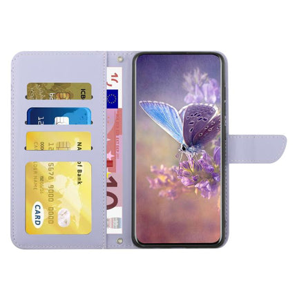 HT03 Skin Feel Butterfly Embossed Flip Leather Phone Case, For vivo Y39 5G Global, For vivo V50 Lite 5G, For vivo Y04 4G / Y29s 5G, For vivo Y29 4G Global
