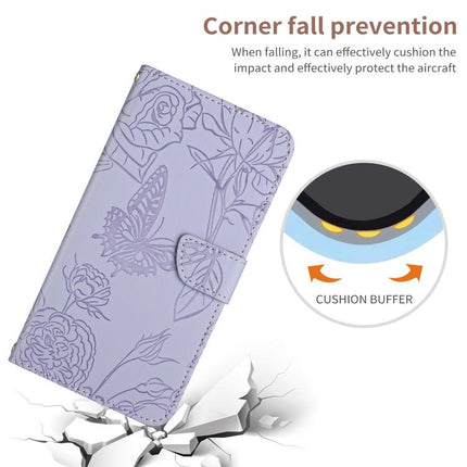 HT03 Skin Feel Butterfly Embossed Flip Leather Phone Case, For vivo V50 5G Global, For vivo Y02A 4G / Y02 4G / Y11 2023, For vivo Y56 5G Global, For vivo V27E 4G Global