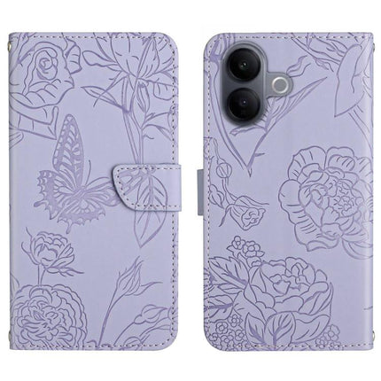 HT03 Skin Feel Butterfly Embossed Flip Leather Phone Case, For vivo V70 FE 5G, For vivo V70 5G Global / V70 Elite 5G, For vivo V60 Lite 5G, For vivo V60 5G