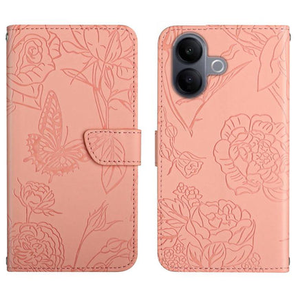 HT03 Skin Feel Butterfly Embossed Flip Leather Phone Case, For vivo V70 FE 5G, For vivo V70 5G Global / V70 Elite 5G, For vivo V60 Lite 5G, For vivo V60 5G
