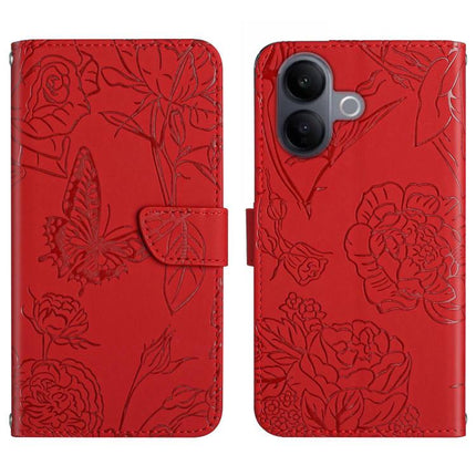 HT03 Skin Feel Butterfly Embossed Flip Leather Phone Case, For vivo V70 FE 5G, For vivo V70 5G Global / V70 Elite 5G, For vivo V60 Lite 5G, For vivo V60 5G