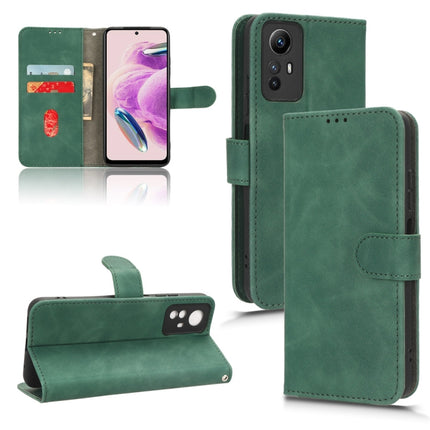 Skin Feel Magnetic Flip Leather Phone Case, For Xiaomi Redmi Note 12S 4G
