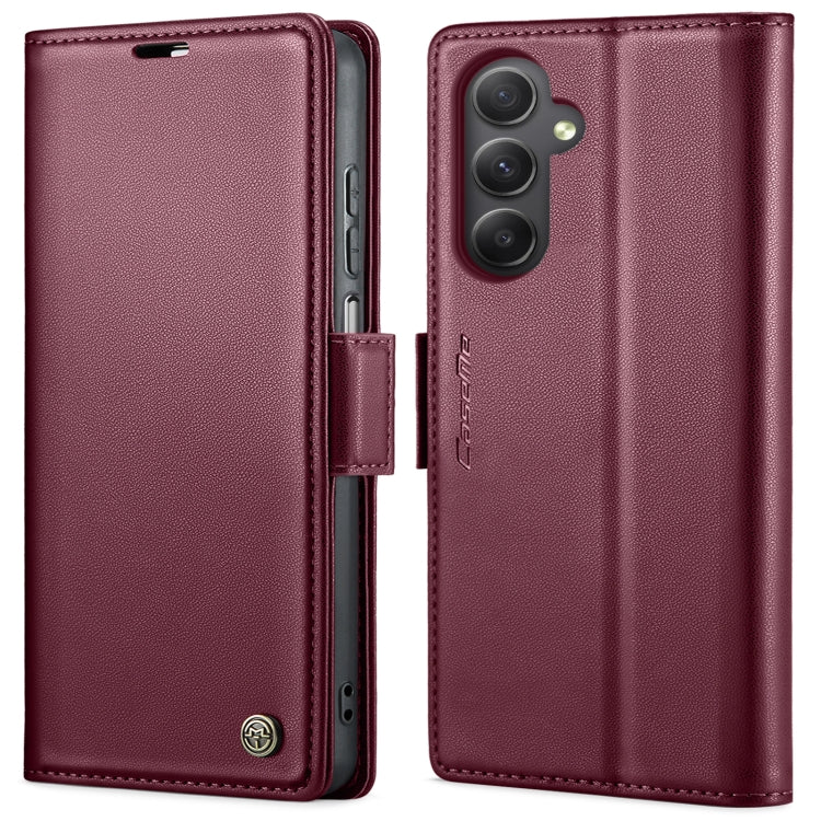 CaseMe 023 Butterfly Buckle Litchi Texture RFID Anti-theft Leather Phone Case