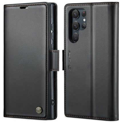 CaseMe 023 Butterfly Buckle Litchi Texture RFID Anti-theft Leather Phone Case