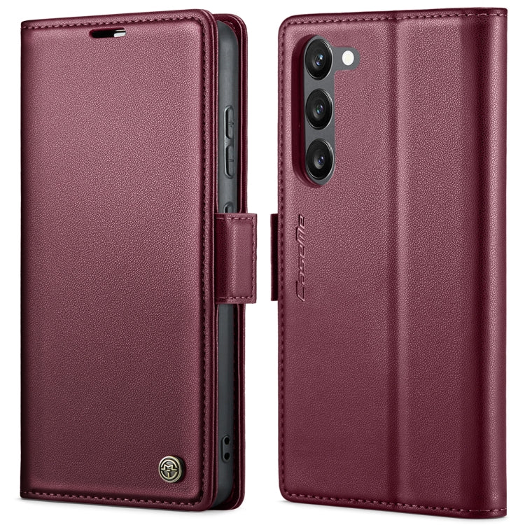 CaseMe 023 Butterfly Buckle Litchi Texture RFID Anti-theft Leather Phone Case, For Samsung Galaxy A54 5G, For Samsung Galaxy S23 Ultra 5G, For Samsung Galaxy S23+ 5G, For Samsung Galaxy S23 5G