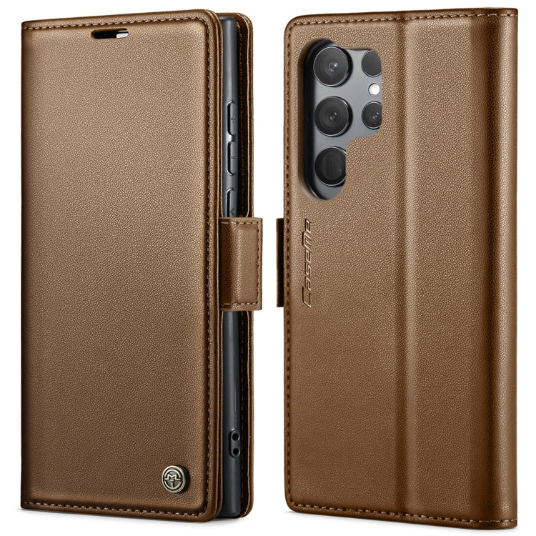 CaseMe 023 Butterfly Buckle Litchi Texture RFID Anti-theft Leather Phone Case, For Samsung Galaxy A54 5G, For Samsung Galaxy S23 Ultra 5G, For Samsung Galaxy S23+ 5G, For Samsung Galaxy S23 5G