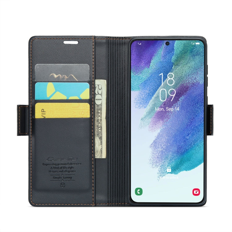 CaseMe 023 Butterfly Buckle Litchi Texture RFID Anti-theft Leather Phone Case