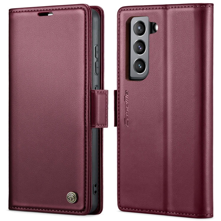 CaseMe 023 Butterfly Buckle Litchi Texture RFID Anti-theft Leather Phone Case