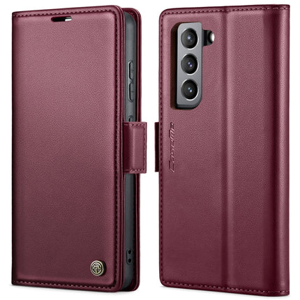 CaseMe 023 Butterfly Buckle Litchi Texture RFID Anti-theft Leather Phone Case