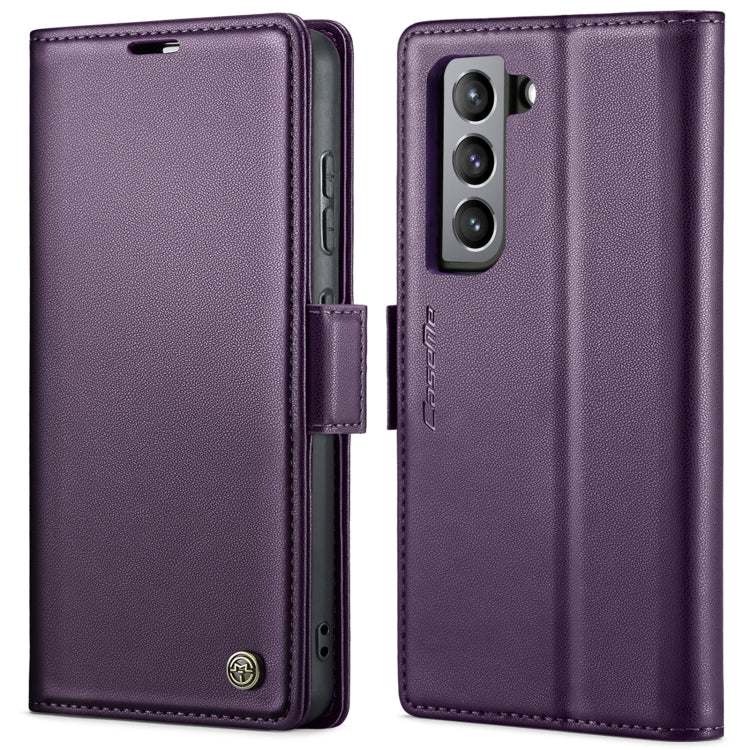 CaseMe 023 Butterfly Buckle Litchi Texture RFID Anti-theft Leather Phone Case