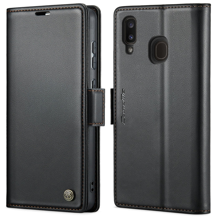 CaseMe 023 Butterfly Buckle Litchi Texture RFID Anti-theft Leather Phone Case, For Samsung Galaxy A40, For Samsung Galaxy S10+, For Samsung Galaxy S10