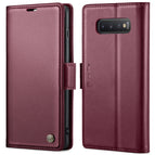 For Samsung Galaxy S10+ / Wine Red