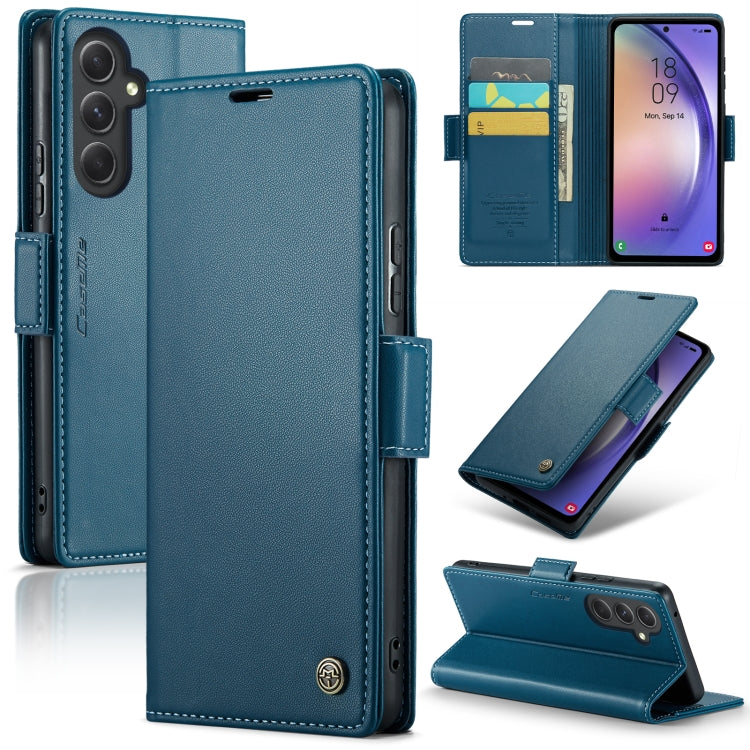 CaseMe 023 Butterfly Buckle Litchi Texture RFID Anti-theft Leather Phone Case, For Samsung Galaxy A54 5G, For Samsung Galaxy S23 Ultra 5G, For Samsung Galaxy S23+ 5G, For Samsung Galaxy S23 5G