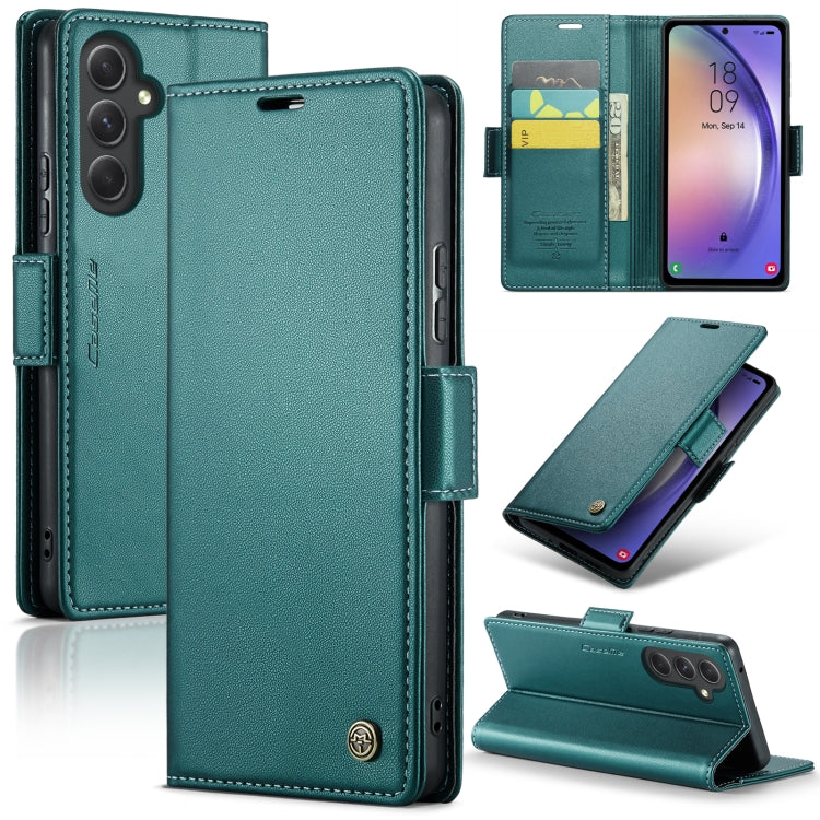 CaseMe 023 Butterfly Buckle Litchi Texture RFID Anti-theft Leather Phone Case, For Samsung Galaxy A54 5G, For Samsung Galaxy S23 Ultra 5G, For Samsung Galaxy S23+ 5G, For Samsung Galaxy S23 5G
