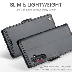 CaseMe 023 Butterfly Buckle Litchi Texture RFID Anti-theft Leather Phone Case
