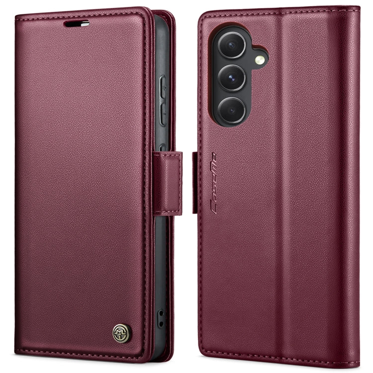 CaseMe 023 Butterfly Buckle Litchi Texture RFID Anti-theft Leather Phone Case